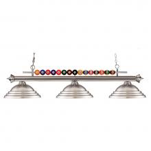 Z-Lite 170BN-SBN - 3 Light Billiard