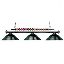Z-Lite 170GM-SGM - 3 Light Billiard