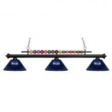 Z-Lite 170MB-ARDB - 3 Light Billiard