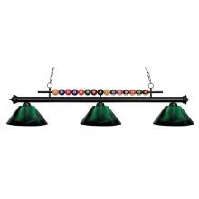 Z-Lite 170MB-ARG - 3 Light Billiard