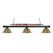 Z-Lite 170MB-R14A - 3 Light Billiard