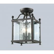 Z-Lite 177-3SF-S - 3 Light Semi Flush