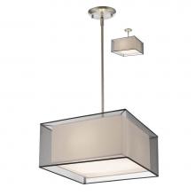 Z-Lite 193-18BK-C - 3 Light Convertible