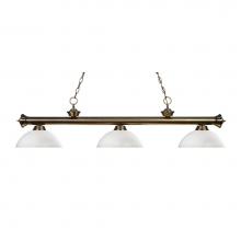 Z-Lite 200-3AB-DMO14 - 3 Light Billiard