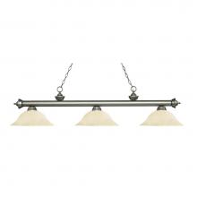 Z-Lite 200-3AS-GM16 - 3 Light Billiard