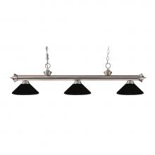 Z-Lite 200-3BN-MMB - 3 Light Billiard