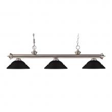 Z-Lite 200-3BN-SMB - 3 Light Billiard