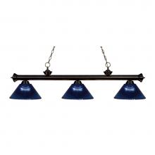 Z-Lite 200-3BRZ-ARDB - 3 Light Billiard
