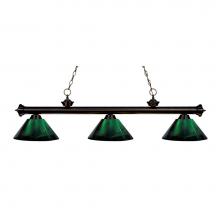 Z-Lite 200-3BRZ-ARG - 3 Light Billiard