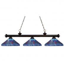 Z-Lite 200-3BRZ-D16-1 - 3 Light Billiard