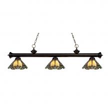 Z-Lite 200-3BRZ-Z14-37 - 3 Light Billiard