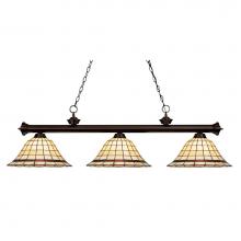 Z-Lite 200-3BRZ-Z14-5 - 3 Light Billiard