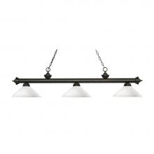 Z-Lite 200-3GB-AMO14 - 3 Light Billiard