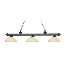 Z-Lite 200-3GB-DGM14 - 3 Light Billiard