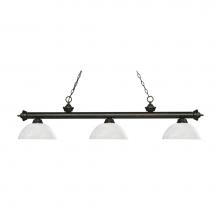 Z-Lite 200-3GB-DWL14 - 3 Light Billiard