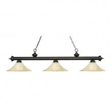 Z-Lite 200-3GB-FGM16 - 3 Light Billiard