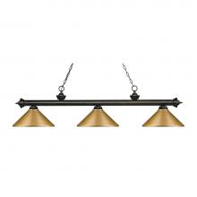 Z-Lite 200-3GB-MSG - 3 Light Billiard