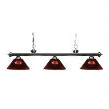 Z-Lite 200-3GM-ARBG - 3 Light Billiard
