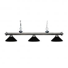 Z-Lite 200-3GM-MMB - 3 Light Billiard