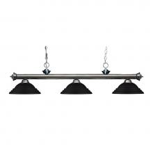 Z-Lite 200-3GM-SMB - 3 Light Billiard