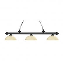 Z-Lite 200-3MB-DGM14 - 3 Light Billiard