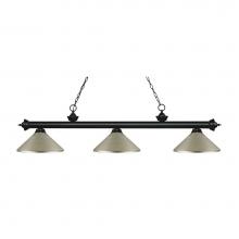 Z-Lite 200-3MB-MAS - 3 Light Billiard