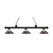 Z-Lite 200-3MB-RBN - 3 Light Billiard