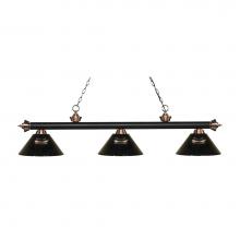 Z-Lite 200-3MB+AC-ARG - 3 Light Billiard