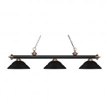 Z-Lite 200-3MB+AC-SMB - 3 Light Billiard