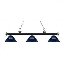 Z-Lite 200-3MB+BN-ARDB - 3 Light Billiard