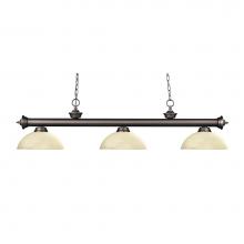 Z-Lite 200-3OB-DGM14 - 3 Light Billiard