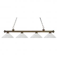 Z-Lite 200-4AB-AWL14 - 4 Light Billiard