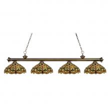 Z-Lite 200-4AB-C14 - 4 Light Billiard