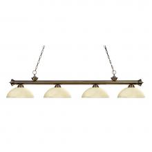 Z-Lite 200-4AB-DGM14 - 4 Light Billiard