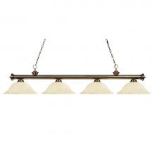 Z-Lite 200-4AB-GM16 - 4 Light Billiard