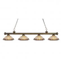 Z-Lite 200-4AB-Z14-35 - 4 Light Billiard
