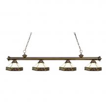 Z-Lite 200-4AB-Z16-30 - 4 Light Billiard