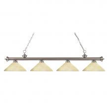 Z-Lite 200-4BN-AGM14 - 4 Light Billiard