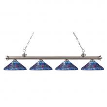 Z-Lite 200-4BN-D16-1 - 4 Light Billiard