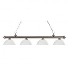 Z-Lite 200-4BN-DWL14 - 4 Light Billiard