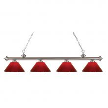 Z-Lite 200-4BN-PRD - 4 Light Billiard