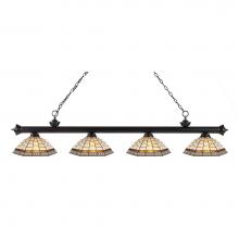 Z-Lite 200-4BRZ-Z14-35 - 4 Light Billiard