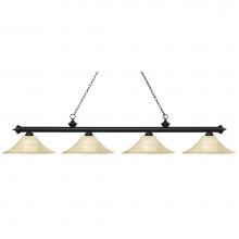 Z-Lite 200-4MB-FGM16 - 4 Light Island/Billiard
