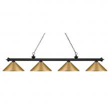 Z-Lite 200-4MB-MSG - 4 Light