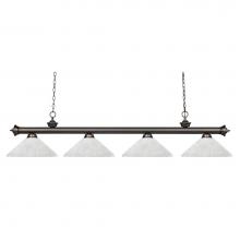 Z-Lite 200-4OB-AWL14 - 4 Light Billiard