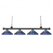 Z-Lite 200-4OB-D16-1 - 4 Light Billiard