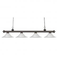 Z-Lite 200-4OB-FWM16 - 4 Light Billiard