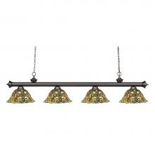 Z-Lite 200-4OB-R14A - 4 Light Billiard