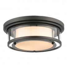 Z-Lite 2005F16-BRZ - 2 Light Flush