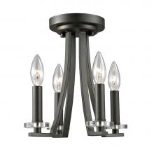 Z-Lite 2010SF4-BRZ - 4 Light Semi Flush